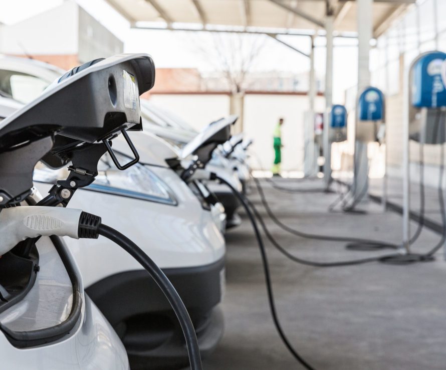 Charging Of An Electric Car